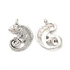 Tibetan Style Alloy Pendants TIBE-B001-21AS-1
