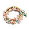 Synthetic Turquoise Dyed Beads Strands G-P507-05S-4