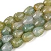 Baking Paint Crackle Glass Beads Strands DGLA-N019-03A-10-1