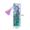 Dragonfly Pattern DIY Diamond Painting Bookmark with Tassel Pendants Kits PW-WGB2A73-01-2