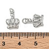 SHEGRACE Brass Micro Pave Cubic Zirconia Pendants XGRQ3D639-516P-3