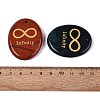 Natural Mixed Stone Pendants G-N365-01-3