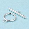 Eco-friendly Brass Toggle Clasps X-KK-D082-17S-3