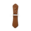 PU Imitation Leather Sew on Toggle Buckles FIND-WH0114-34KCG-1