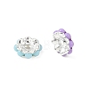 Flower Brass Spacer Beads PL-CBA18B7-02B-2