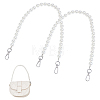   Vintage Resin Imitation Pearl Beaded Bag Straps FIND-PH0008-03-3