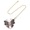 Butterfly Alloy Rhinestone Ceiling Fan Pull Chain Extenders FIND-JF00140-1