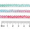 Transparent Painted Glass Beads Strands DGLA-A034-T3mm-A11-3