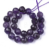 Natural Amethyst Beads Strands G-S345-8mm-010-2