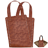 1Pc DIY PU Leather Storage Bags ABAG-CL0001-59B-1