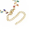 Glass Beads Necklaces NJEW-JN02499-4