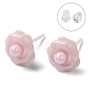 Hypoallergenic Bioceramics Zirconia Ceramic Stud Earrings EJEW-F340-01A-1