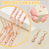 2 Strands Natural Pink Aventurine Beads Strands G-NB0005-63-5