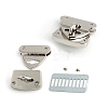 Zinc Alloy Bag Twist Lock Accessories PW-WG70A60-01-1