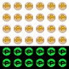 50G Luminous Transparent Acrylic Beads OACR-TAD0001-01P-1
