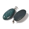 Natural Indian Agate Pendants GG-CBACB71-01P-07-2