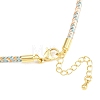 Braided Polycotton Cord Necklaces Making MAK-F038-B19-G-3