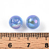 Electroplate Pearlized Glass Pearl Beads EGLA-T021-14B-06-3