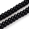 Opaque Spray Painted Glass Beads GLAA-ZX008-4mm-18F-1