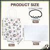 16Pcs Football Paper Bags DIY-PH0032-50-2