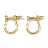 Brass D-Ring Anchor Shackle Clasps X-KK-A257-08G-1
