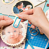 1 Set Acrylic Bookmark AJEW-BC0008-02B-7