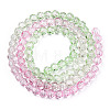 Transparent Glass Beads Strands GLAA-E036-07U-3