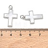 Rack Plating Brass & White Shell Pendants SH-CBA6629-34P-3
