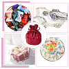 7Pcs 7 Colors Velvet Jewelry Drawstring Gift Bags ABAG-BC0001-39-6