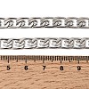 6.5MM 201 Stainless Steel Lumachina Chain Necklaces for Unisex NJEW-K302-07P-5