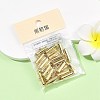 SHEGRACE Brass Slide On End Clasp Tubes XGRQ1R533-357G-6