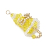 Glass Pendants PALLOY-MZ01164-04-3