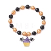 Alloy Enamel Charm Bracelets BJEW-JB10851-02-1