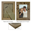 Natural Wood Photo Frames AJEW-WH0292-044-2