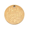 304 Stainless Steel Charms STAS-H249-15G-1