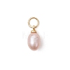 Natural Cultured Freshwater Pearl Pendants PALLOY-JF05172-01-3