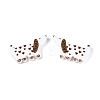 Printed Opaque Resin Beads RESI-N043-04B-3