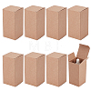 Foldable Creative Kraft Paper Box LS-CON-WH0113-01B-1