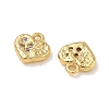 Brass Rhinestone Pendants FIND-H068-01G-2