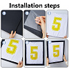 Rectangle Wood T-shirt Display Magnetic Boxes with Visible Window AJEW-WH0609-729-3