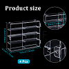 4Pcs Plastic Toy Display Boxes ODIS-WH0086-207-3