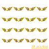 30Pcs Tibetan Style Alloy Angeltee Beads TIBEB-YW0001-32AG-1