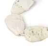 Natural White African Opal Beads Strands G-P548-B09-01-3