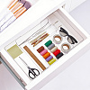 8 Grids Acrylic Storage Drawer Boxes without Lid CON-WH0095-182-5