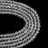 Natural Quartz Crystal Beads Strands G-C280-B14-8mm-5