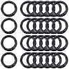 30Pcs Spray Painted Eco-Friendly Alloy Spring Gate Rings FIND-SP0006-04-1
