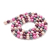 Electroplated Shell Pearl Beads Strands SHEL-F008-03A-09-2