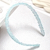 Glass Rhinestone HairBands for Women & Girl PW-WG54323-07-1