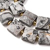 Natural Map Stone Beads Strands G-F839-A32-01-4