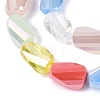 Electroplate Mixed Styles Glass Beads Strands EGLA-N022-10A-A04-3